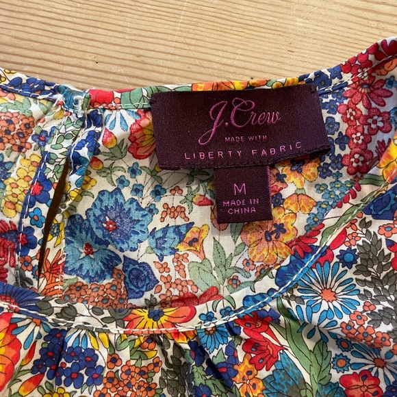 J. Crew Liberty blouse medium - Picture 3 of 4